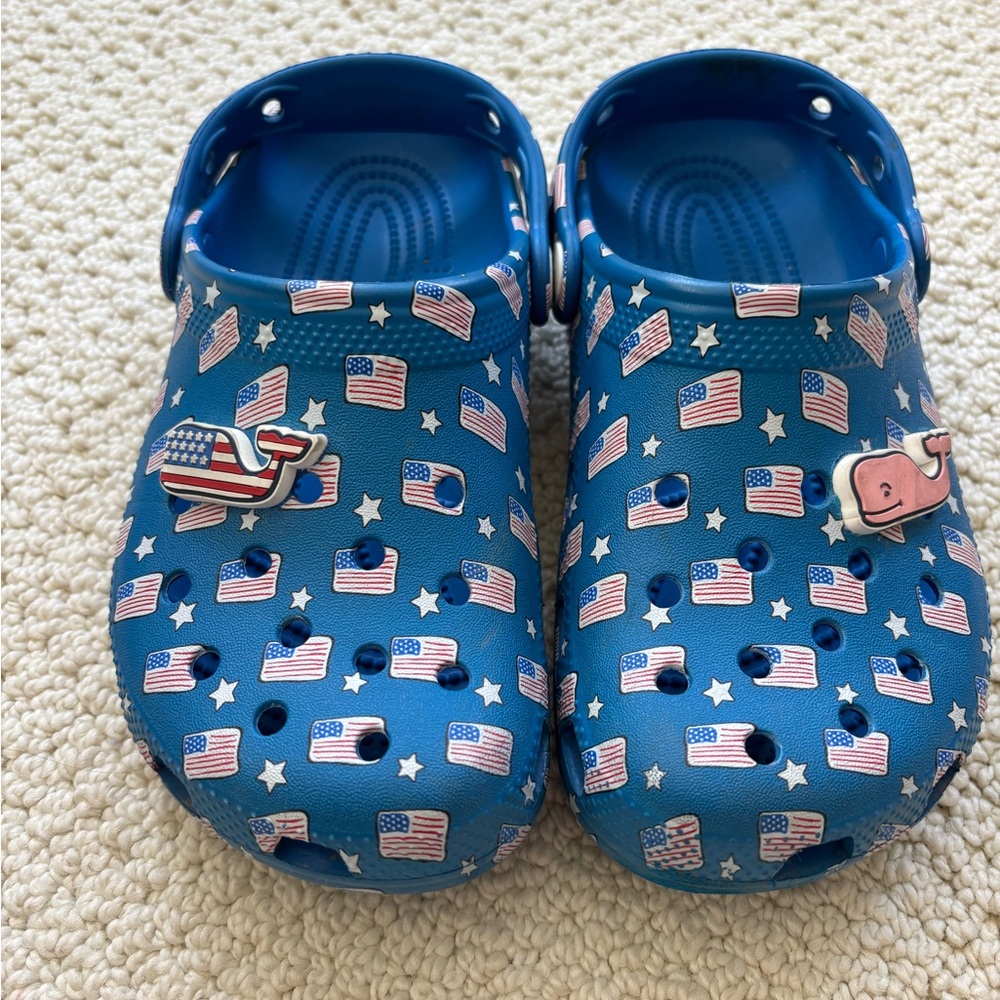 Vineyard Vines crocs! Size 2